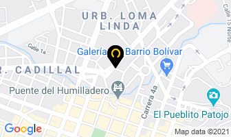 Mapa de Taller Industrial Solarte en Popayán
