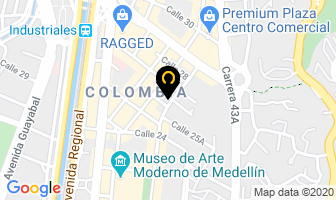 Mapa de Taller Iván Ramirez en Medellín