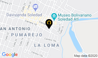 Mapa de Taller Juanca en Soledad
