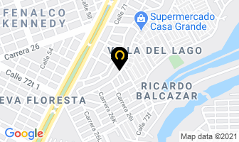 Mapa de Taller Kt en Cali