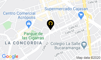 Mapa de Taller Leon Trailers en Bucaramanga