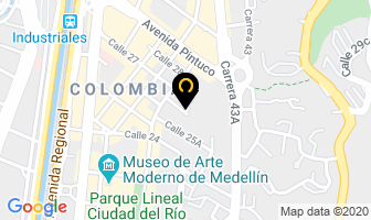 Mapa de Taller Madego S.a.s en Medellín