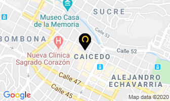 Mapa de Taller Maza 2 en Medellín