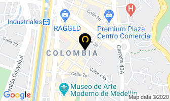Mapa de Taller Mazda Motor en Medellín