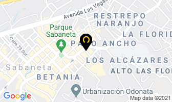 Mapa de Taller Meyser Ltda en Sabaneta