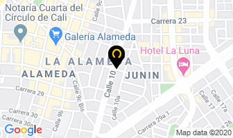 Mapa de Taller Miller en Cali