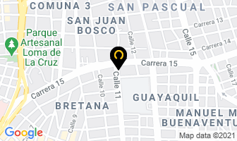 Mapa de Taller Mina en Cali