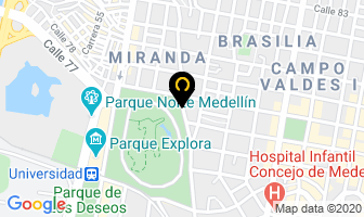 Mapa de Taller M.p. en Medellín