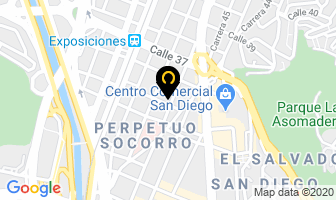 Mapa de Taller Orión en Medellín