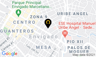 Mapa de Taller Podsuar en Medellín