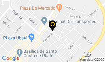 Mapa de Taller Radi Bombas Ubaté en Ubaté