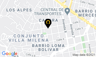 Mapa de Taller Reconstrubuses en Cúcuta
