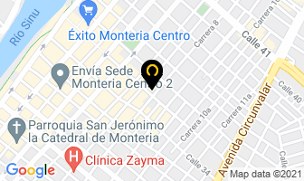 Mapa de Taller Reminton en Montería