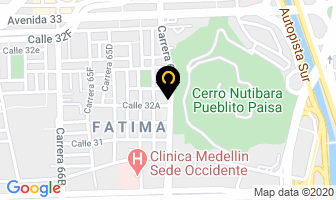 Mapa de Taller Rocky en Medellín