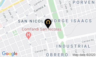 Mapa de Taller Santa Mónica en Cali