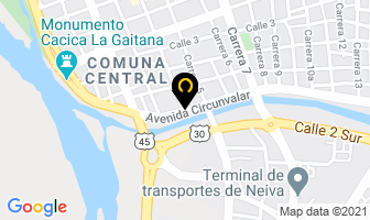 Mapa de Taller Santander en Neiva