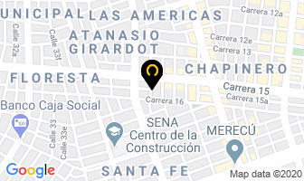 Mapa de Taller Scooter en Cali