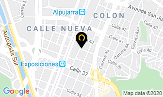 Mapa de Taller Servicar en Medellín