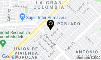 Mapa de Taller Servicio Toyota en Cali