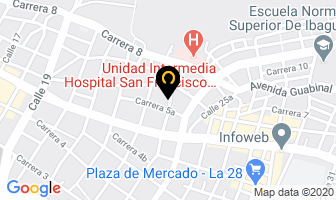Mapa de Taller Servitorno en Ibagué