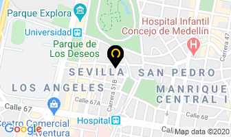Mapa de Taller Sevilla en Medellín