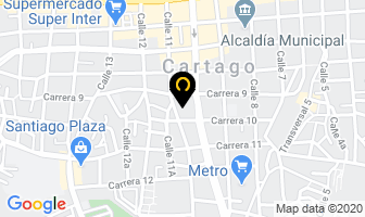 Mapa de Taller Solo Autos en Cartago