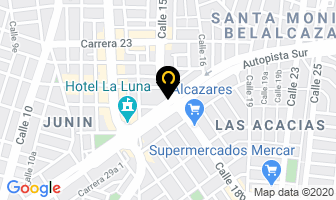 Mapa de Taller Suspensión De Carros en Cali