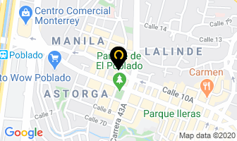 Mapa de Taller Tecni Cesped en Medellín