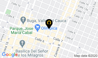 Mapa de Taller Tecniautos en Buga