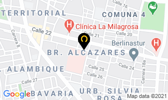 Mapa de Taller Tecno Automotriz en Santa Marta
