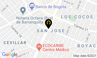 Mapa de Taller Tecno-robin en Barranquilla