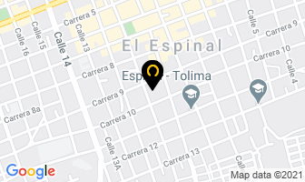 Mapa de Taller Tefimaq en Espinal