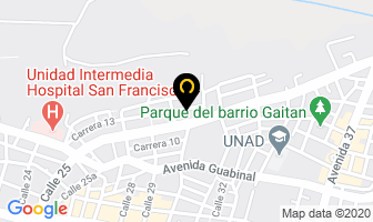 Mapa de Taller Valencia en Ibagué