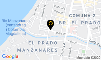 Mapa de Taller Velásquez en Santa Marta