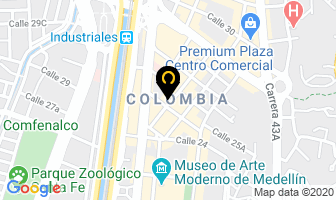 Mapa de Taller Villegas en Medellín