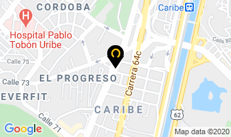 Mapa de Taller Y Fundición Industrial en Medellín