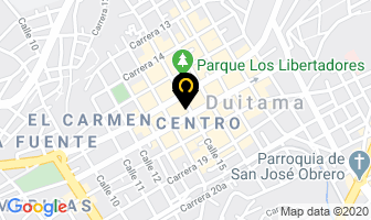 Mapa de Taller Y Serviteca Tecnicar en Duitama