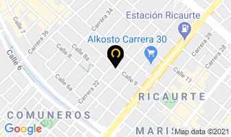 Mapa de Talleres El Pistón en Bogotá D.C