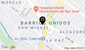 Mapa de Talleres Estrella en Bogotá D.C