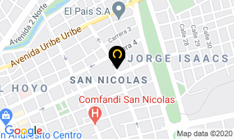 Mapa de Talleres Mercury en Cali