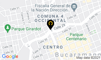 Mapa de Talleres Multiple en Bucaramanga