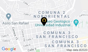 Mapa de Talleres Murillo en Bucaramanga