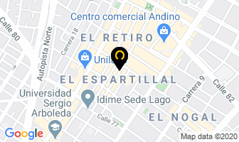 Mapa de Tanning Club en Bogotá D.C