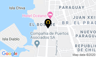 Mapa de Tanques Del Nordeste Ltda. en Cartagena