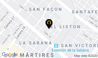 Mapa de Taparte S.a.s. en Bogotá D.C