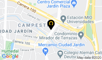 Mapa de Tapas Fusion en Cali