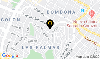Mapa de Tapasel S.a.s. en Medellín