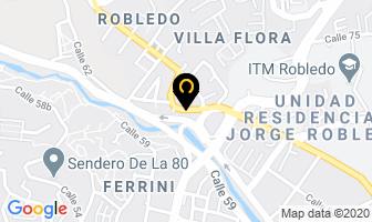 Mapa de Tapetes Publicitarios Kratch en Medellín