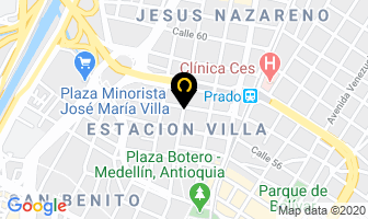 Mapa de Tapicería Alex en Medellín