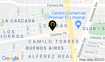 Mapa de Tapicería Ante en Cali